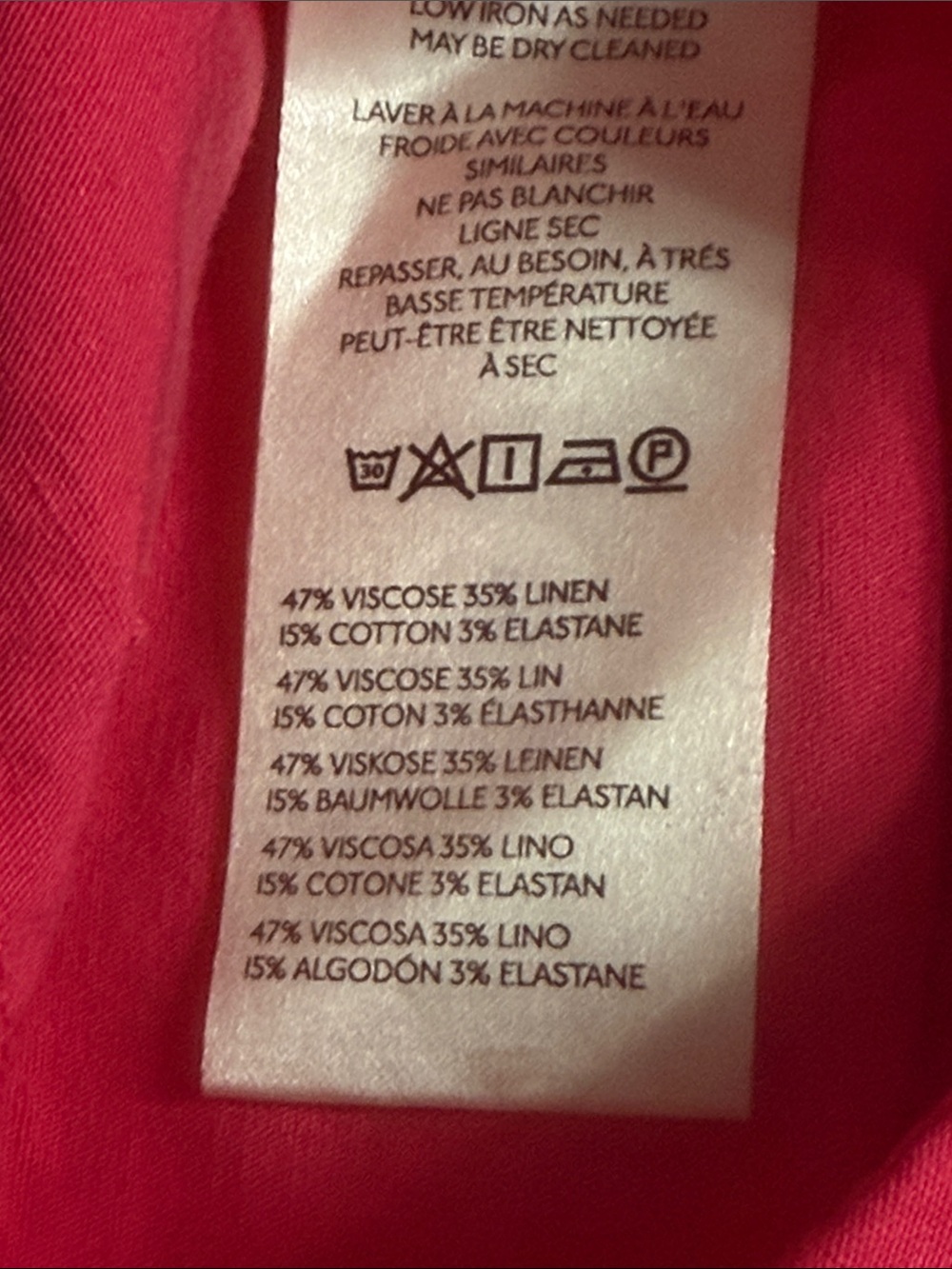 Anthropologie Maeve Wide-Leg High-Waist Pants in Bright Fuchsia - Picture 5 of 5